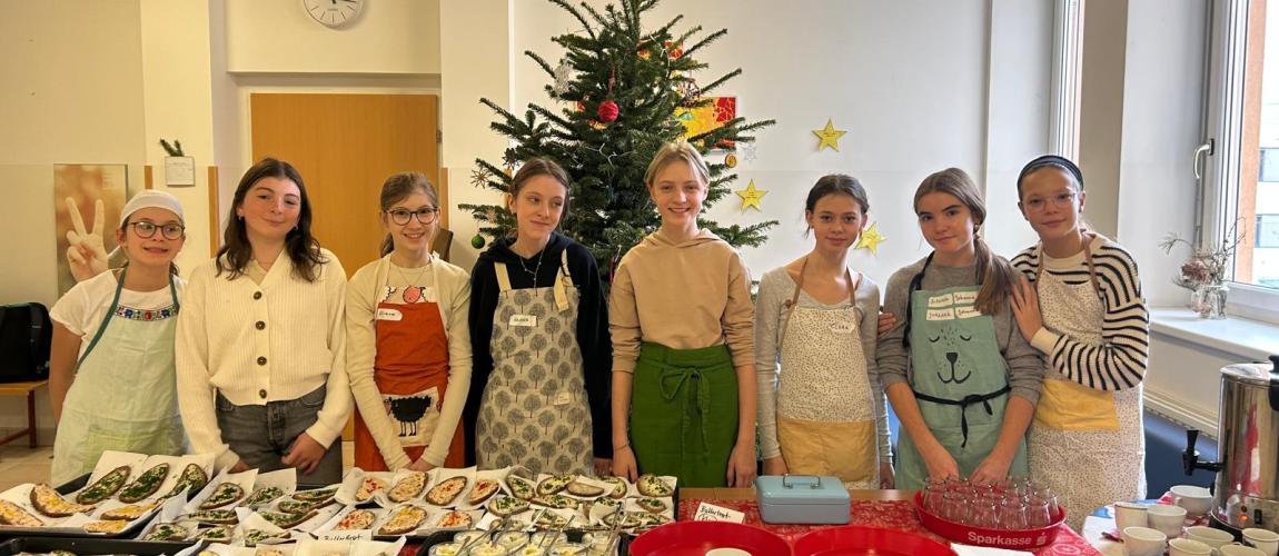 Jausenverkauf 3A-Klasse