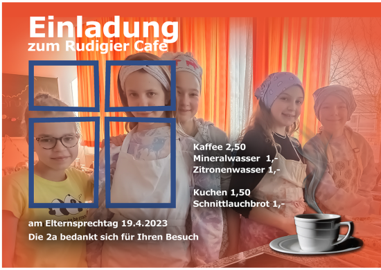 Einladung zum Rudigier Café