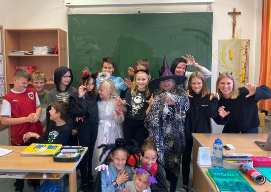 Scary Halloween lesson