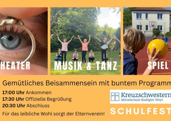 Einladung zum Schulfest